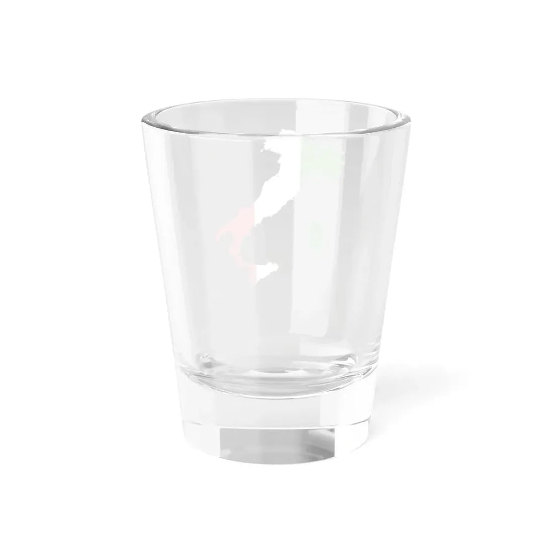 Flag-map of Italy (Italy) Shot Glass 1.5oz - Go Mug Yourself