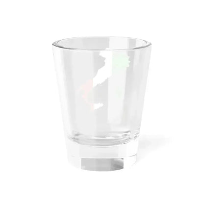 Flag map of Italy (Italy) Shot Glass 1.5oz - Go Mug Yourself