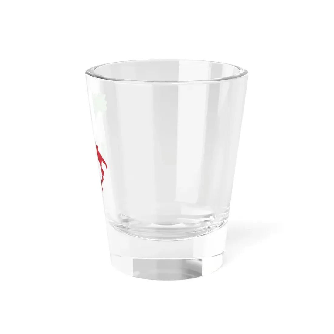 Flag-map of Italy (Italy) Shot Glass 1.5oz - Go Mug Yourself