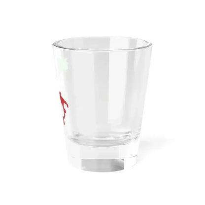 Flag map of Italy (Italy) Shot Glass 1.5oz - Go Mug Yourself