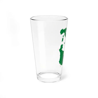 Flag Map of Italy November 1942 (Italy) Pint Glass 16oz - Go Mug Yourself