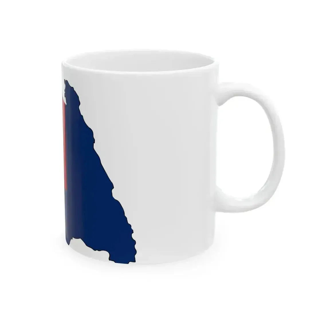 Flag map of Johor (Malaysia) White Coffee Mug - Go Mug Yourself