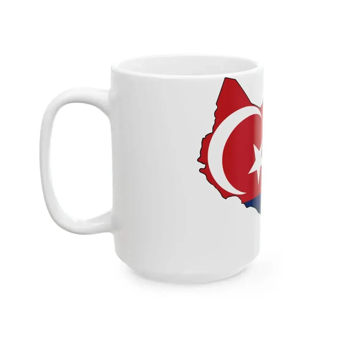 Flag map of Johor (Malaysia) White Coffee Mug - Go Mug Yourself