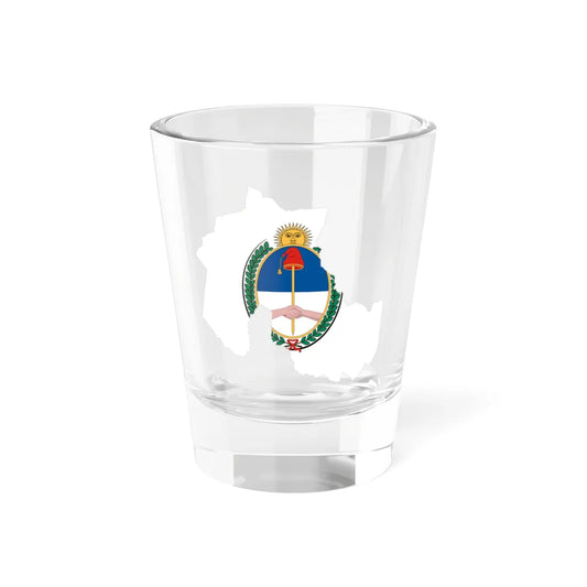 Flag-map of Jujuy Province (Argentina) Shot Glass 1.5oz 1.5oz - Go Mug Yourself