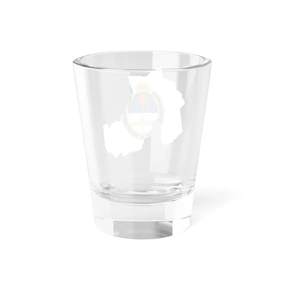 Flag-map of Jujuy Province (Argentina) Shot Glass 1.5oz - Go Mug Yourself