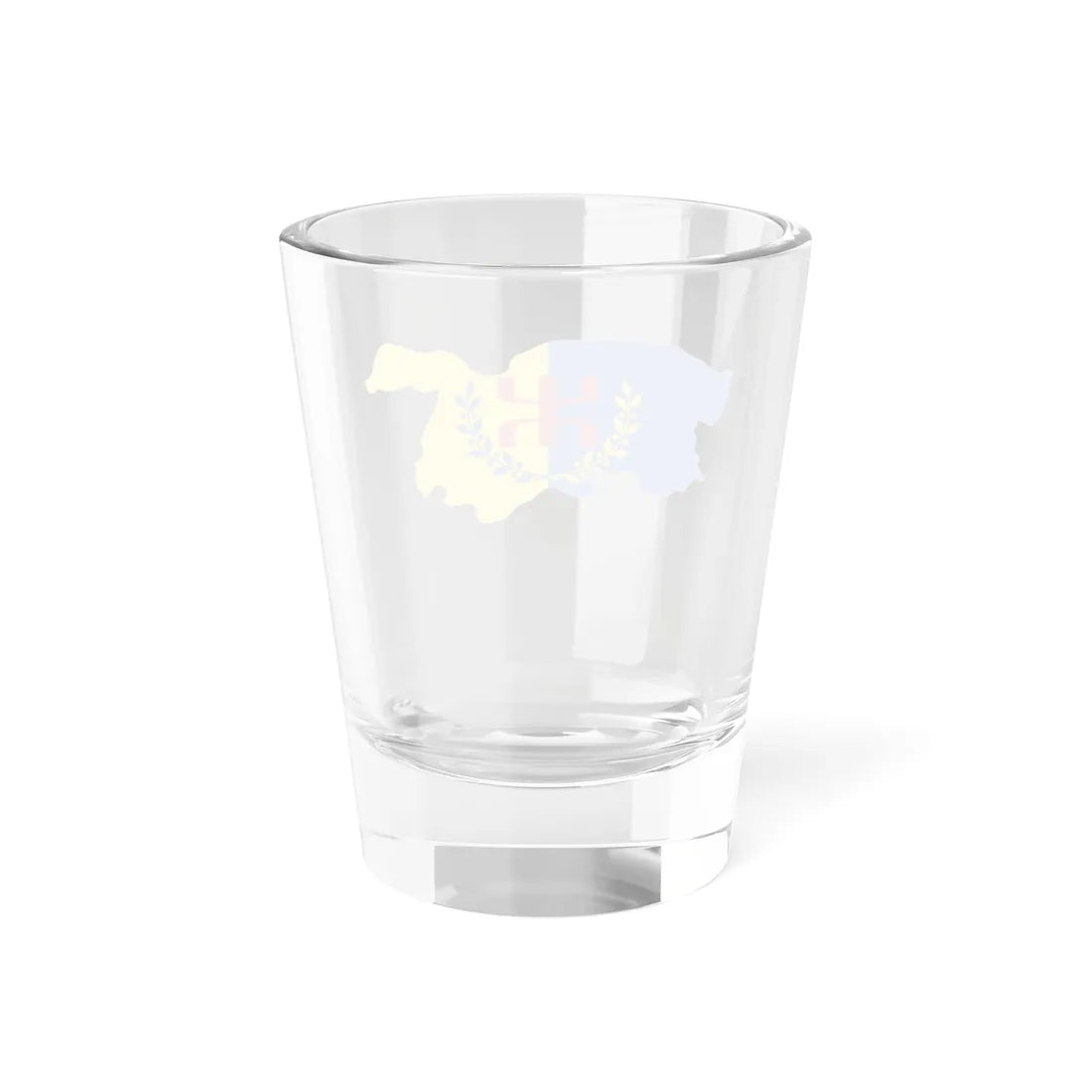 Flag-map of Kabylia (Algeria) Shot Glass 1.5oz - Go Mug Yourself