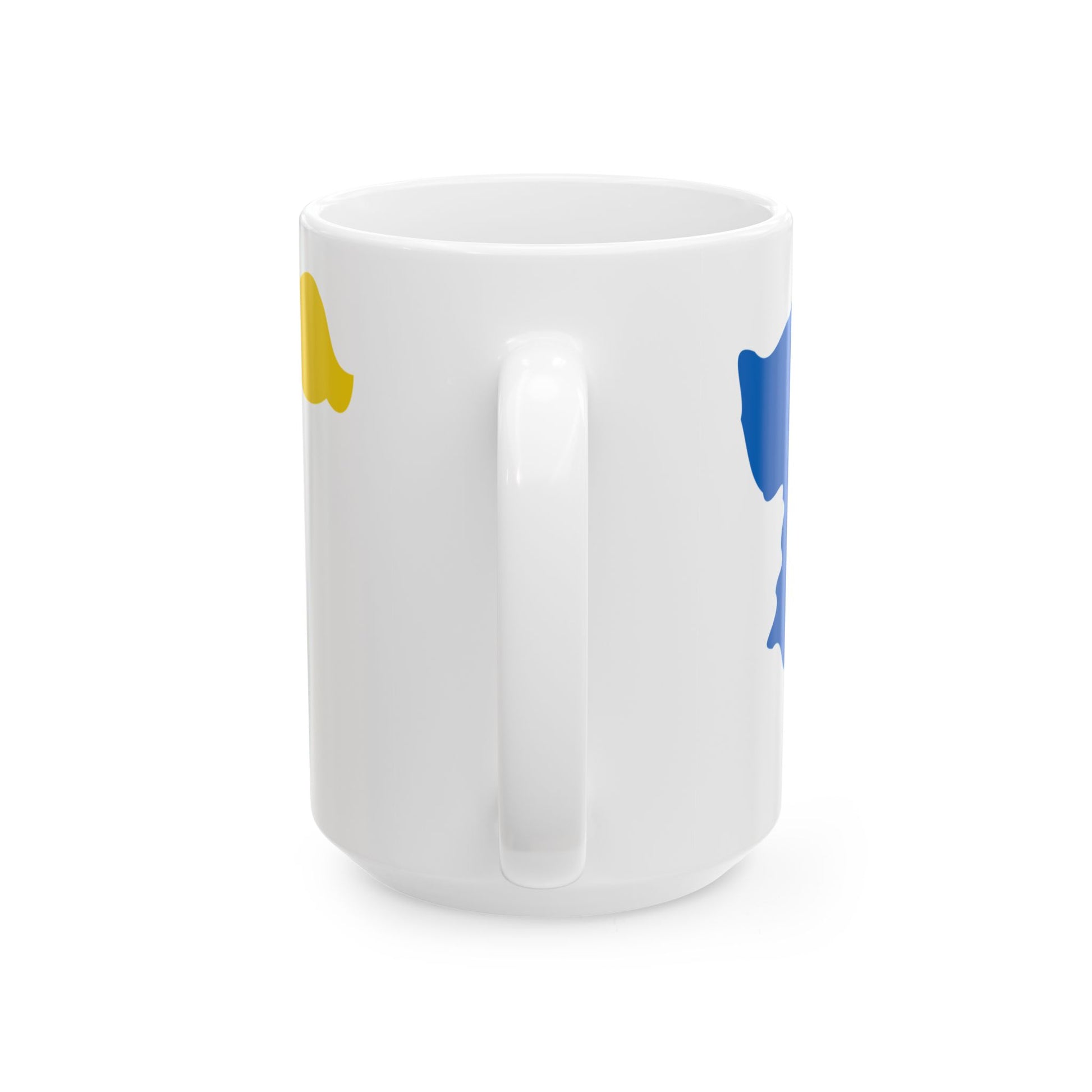 Flag-map of Kabylia (Algeria) White Coffee Mug-Go Mug Yourself