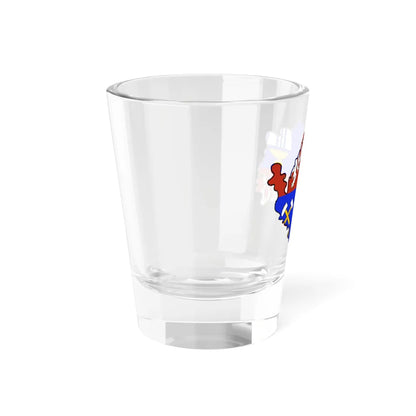 Flag-map of Karlovy Vary Region (Czech Republic) Shot Glass 1.5oz - Go Mug Yourself
