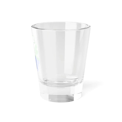 Flag-map of Khabarovsk Krai (Russia) Shot Glass 1.5oz - Go Mug Yourself