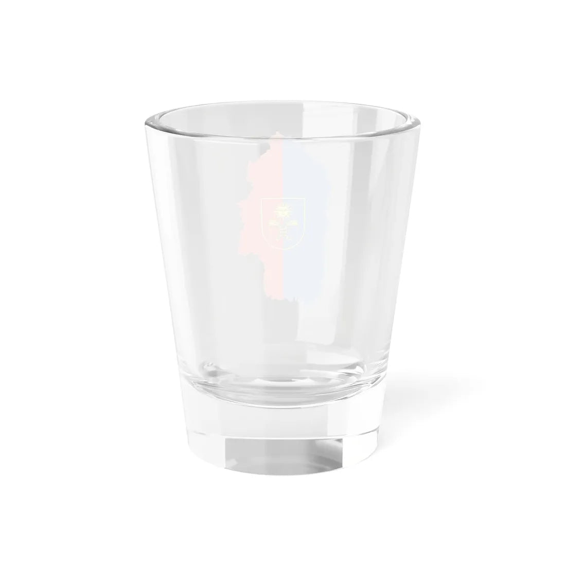 Flag-map of Khmelnytskyi Oblast (Ukraine) Shot Glass 1.5oz - Go Mug Yourself