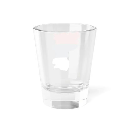 Flag-map of Kingdom of Serbia (Serbia) Shot Glass 1.5oz - Go Mug Yourself