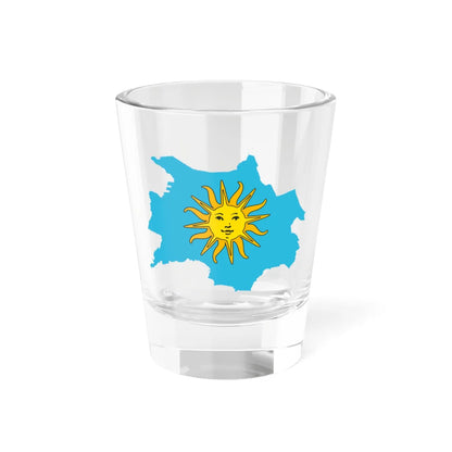 Flag-map of Koper (Slovenia) Shot Glass 1.5oz 1.5oz - Go Mug Yourself