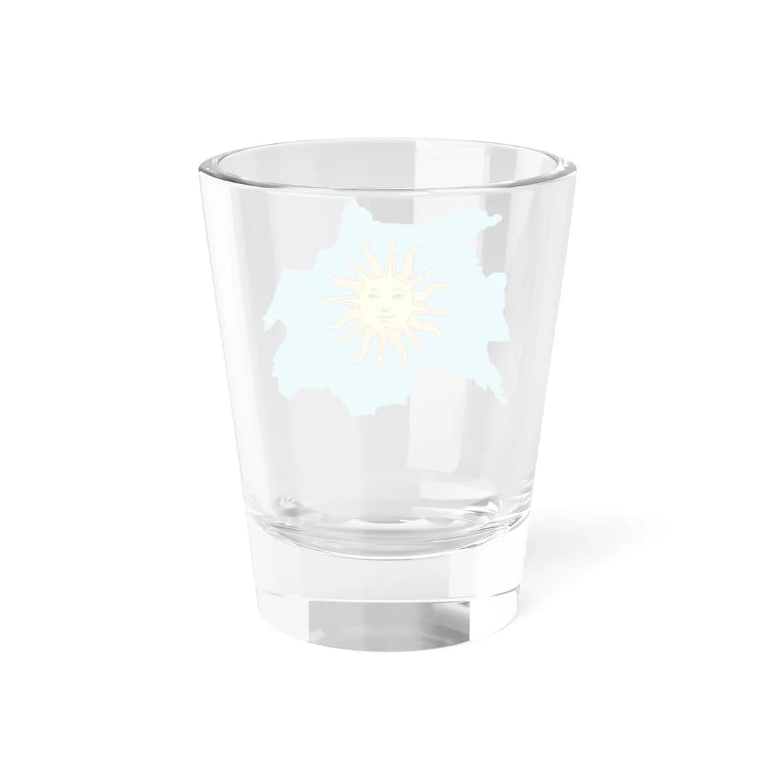 Flag-map of Koper (Slovenia) Shot Glass 1.5oz - Go Mug Yourself