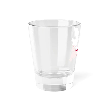 Flag-map of Kranj (Slovenia) Shot Glass 1.5oz - Go Mug Yourself