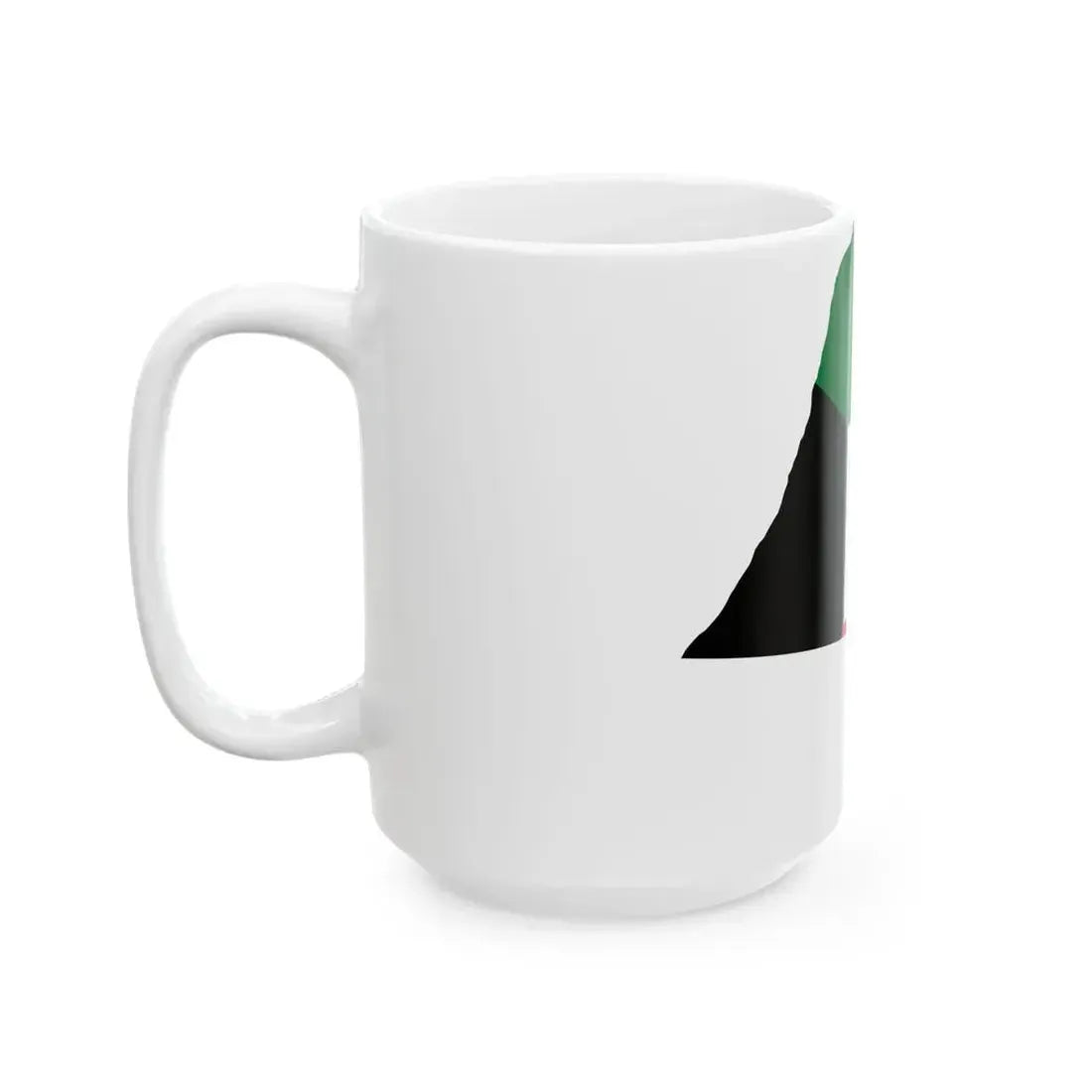 Flag-map of Kuwait (Kuwait) White Coffee Mug - Go Mug Yourself