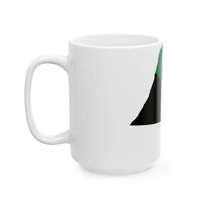 Flag-map of Kuwait (Kuwait) White Coffee Mug - Go Mug Yourself