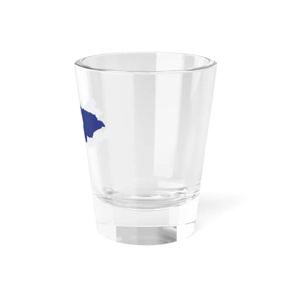Flag-map of Kyrgyzstan CIS (Kyrgyzstan) Shot Glass 1.5oz - Go Mug Yourself