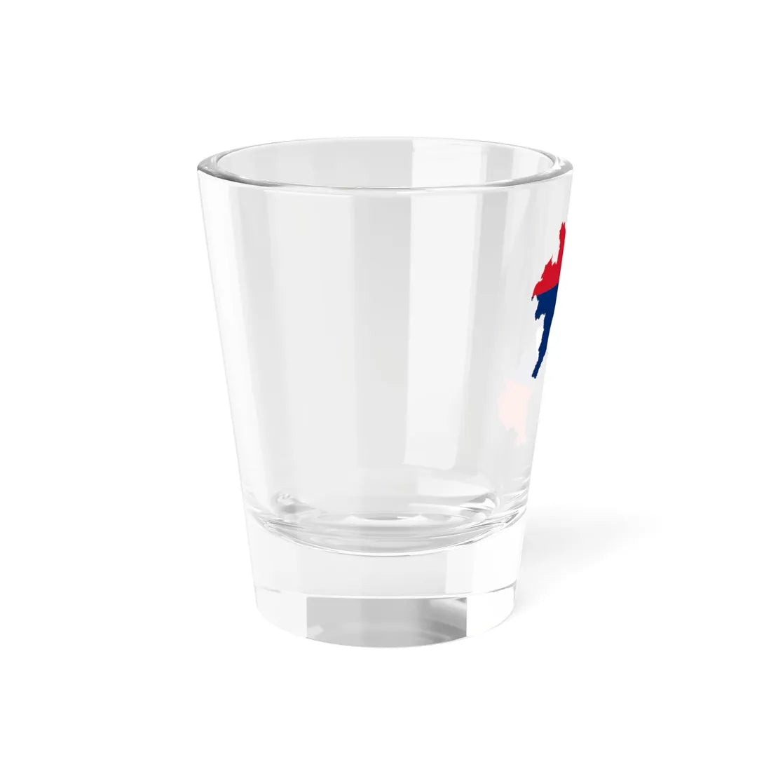 Flag-map of Laos (Laos) Shot Glass 1.5oz - Go Mug Yourself