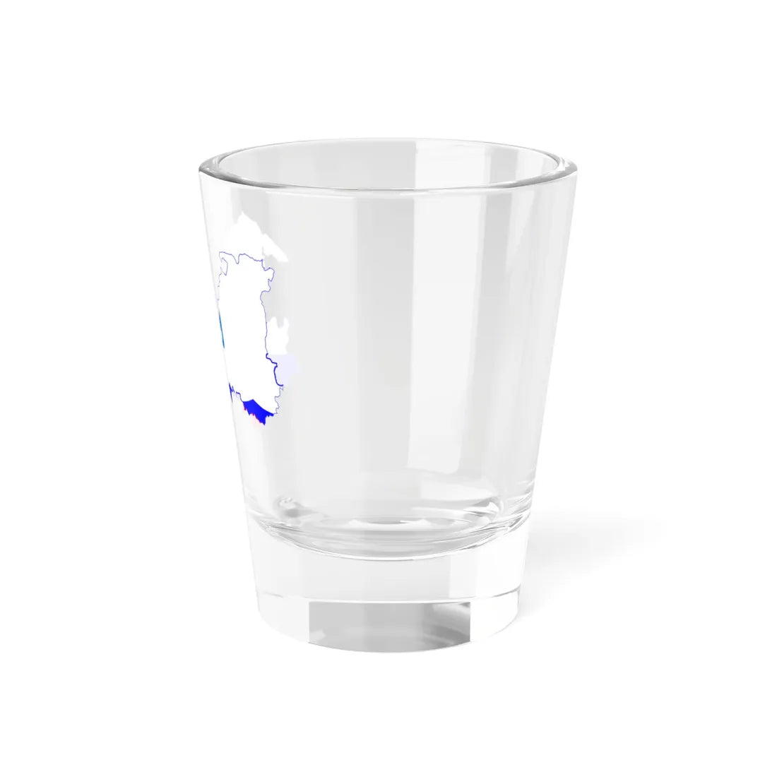 Flag-map of Leningrad Oblast (Russia) Shot Glass 1.5oz - Go Mug Yourself