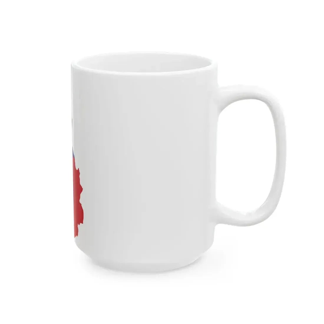 Flag-map of Liechtenstein (Liechtenstein) White Coffee Mug - Go Mug Yourself