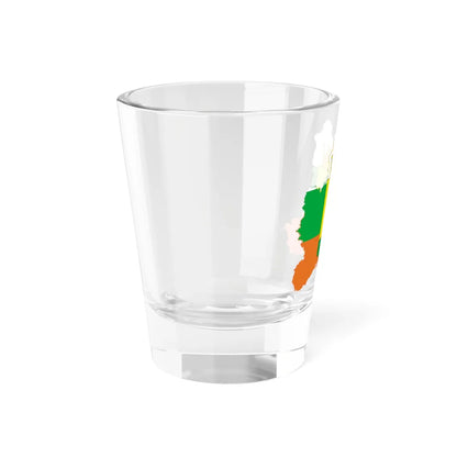 Flag-map of Lipetsk Oblast 2003 (Russia) Shot Glass 1.5oz - Go Mug Yourself