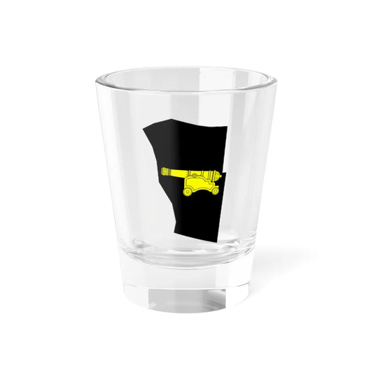 Flag-map of Liteyny Municipal Okrug (Russia) Shot Glass 1.5oz 1.5oz - Go Mug Yourself