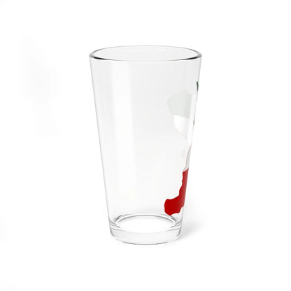 Flag-map of Lower Canada (Canada) Pint Glass 16oz - Go Mug Yourself
