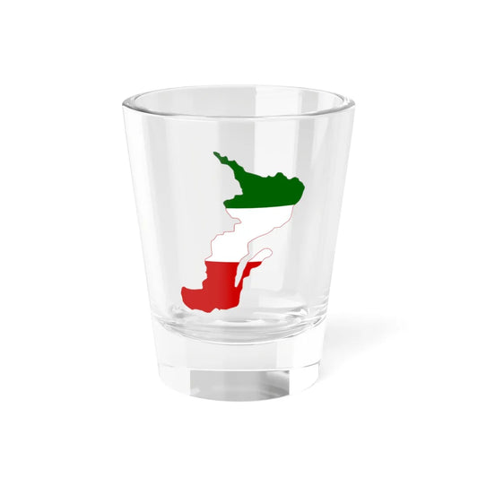 Flag-map of Lower Canada (Canada) Shot Glass 1.5oz 1.5oz - Go Mug Yourself