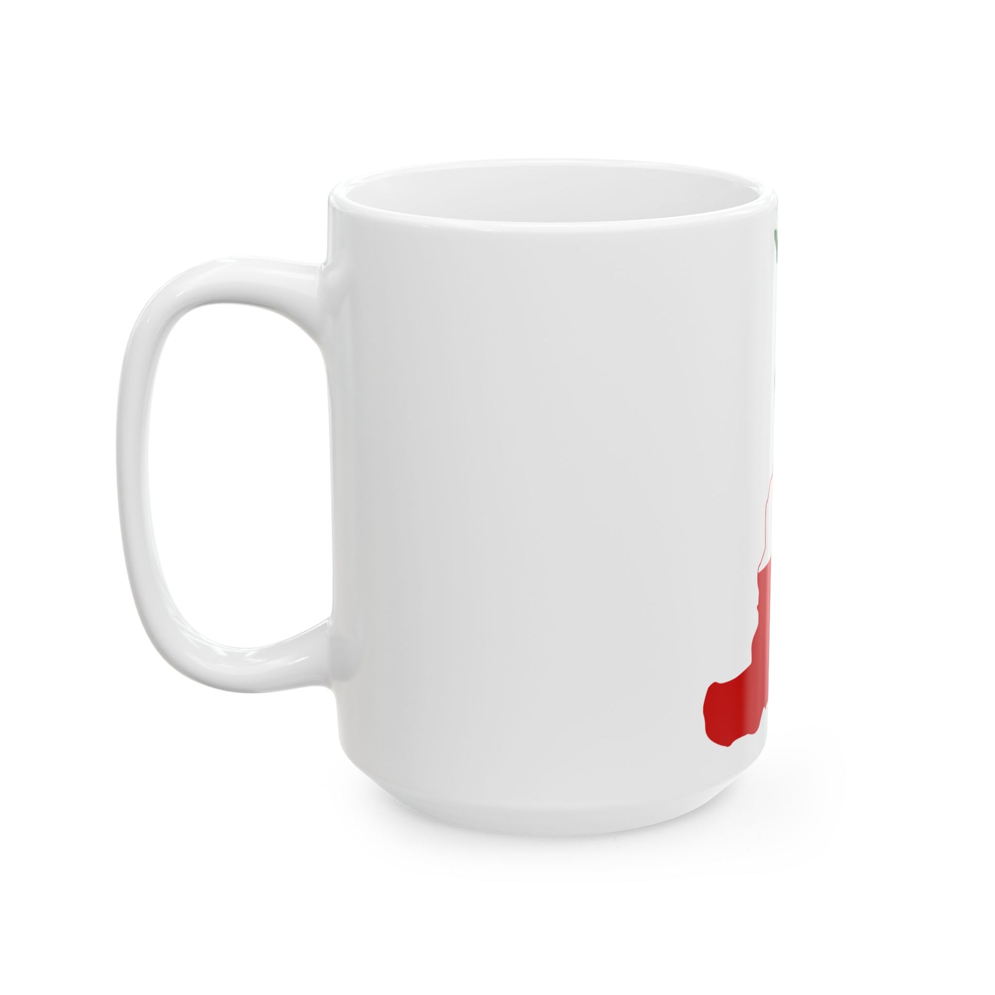 Flag-map of Lower Canada (Canada) White Coffee Mug-Go Mug Yourself