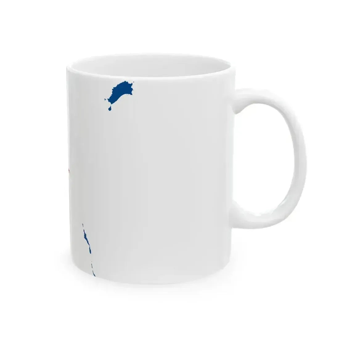 Flag map of Madeira (Portugal) White Coffee Mug - Go Mug Yourself