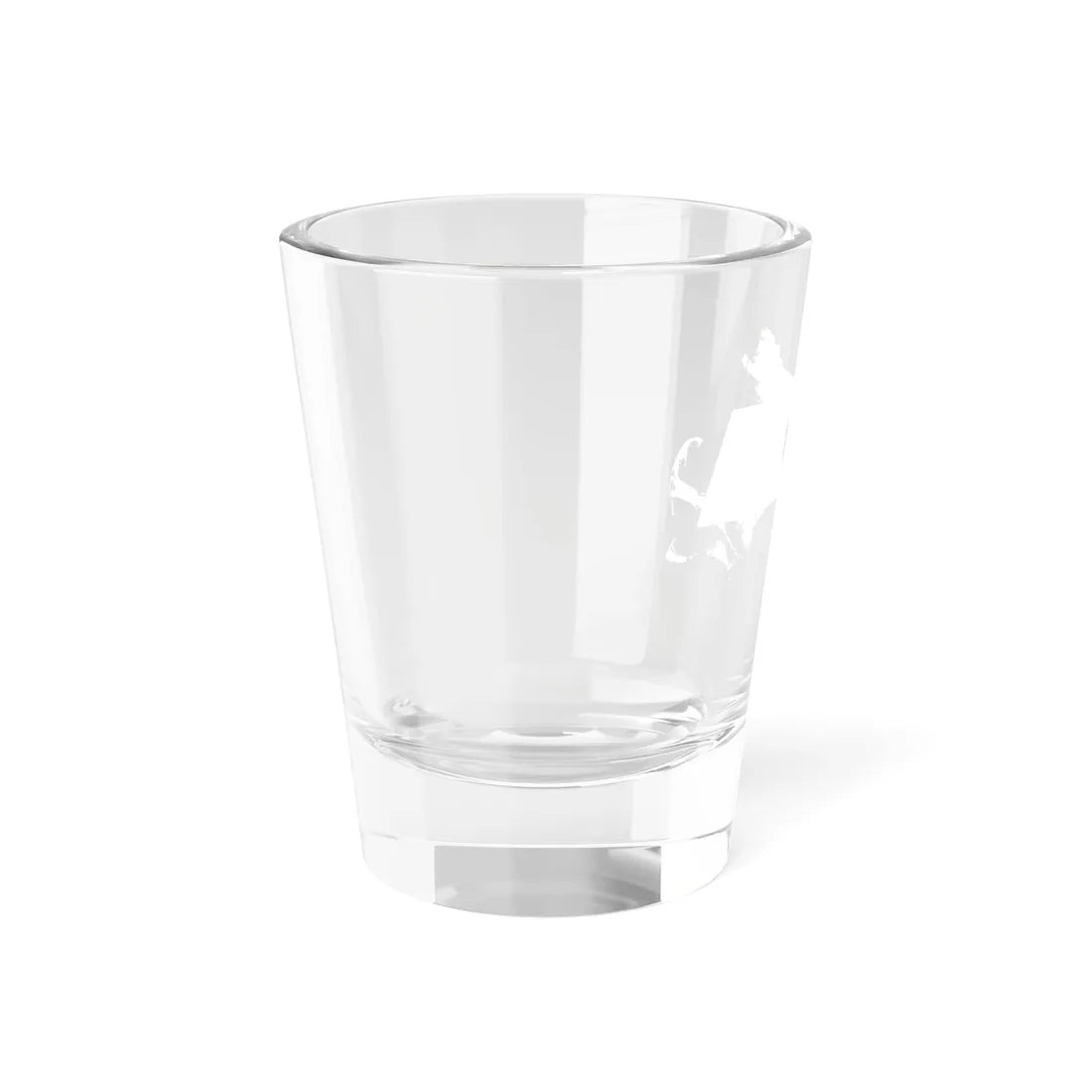 Flag-map of Massachusetts without outline (United States) Shot Glass 1.5oz - Go Mug Yourself