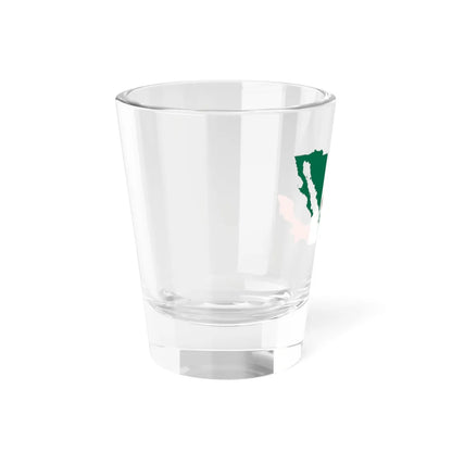 Flag-map of Mexico 1848-1853 (Mexico) Shot Glass 1.5oz - Go Mug Yourself