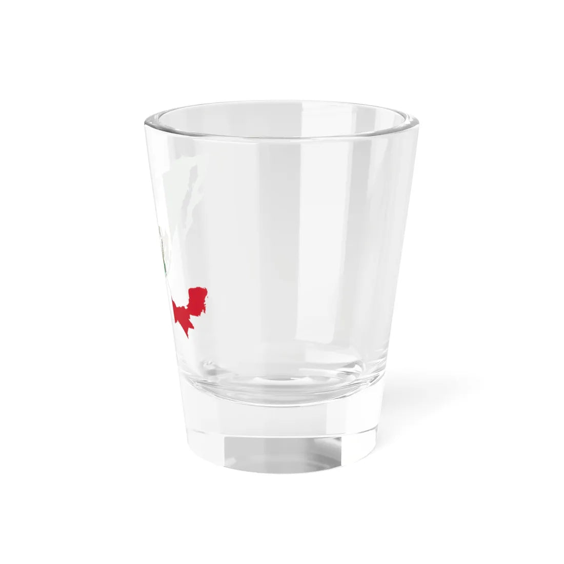 Flag-map of Mexico 1848-1853 (Mexico) Shot Glass 1.5oz - Go Mug Yourself