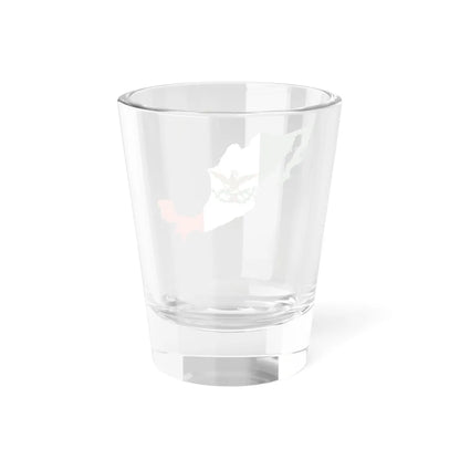 Flag-map of Mexico 1893-1916 (Mexico) Shot Glass 1.5oz - Go Mug Yourself