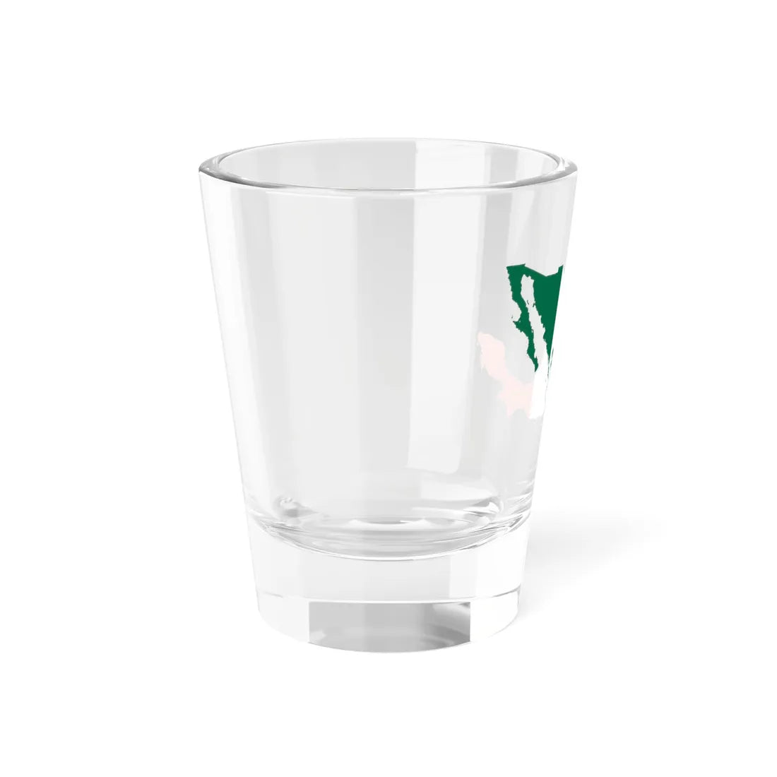 Flag-map of Mexico 1916-1934 (Mexico) Shot Glass 1.5oz - Go Mug Yourself