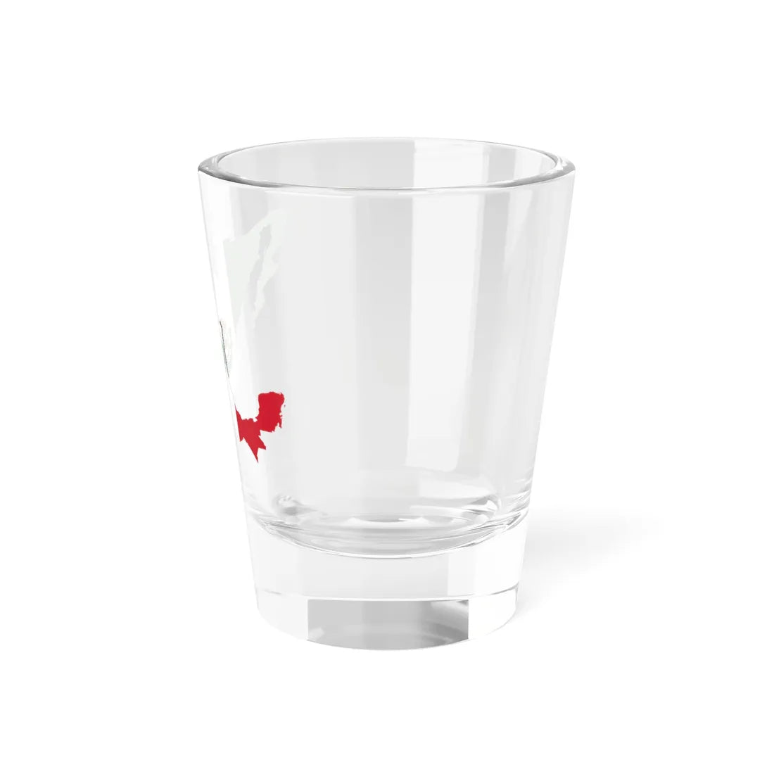 Flag-map of Mexico 1916-1934 (Mexico) Shot Glass 1.5oz - Go Mug Yourself