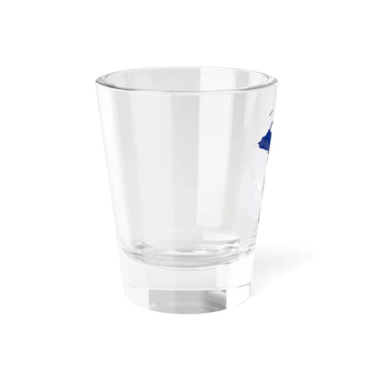 Flag map of Michigan (United States) Shot Glass 1.5oz - Go Mug Yourself