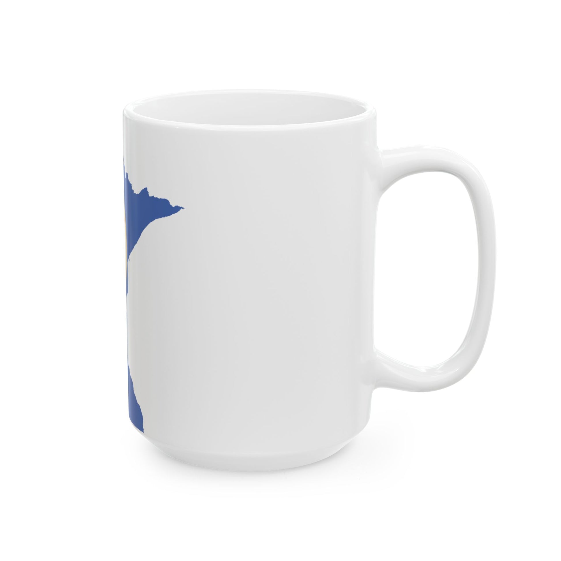 Flag map of Minnesota 1983-2024 (United States) White Coffee Mug-Go Mug Yourself