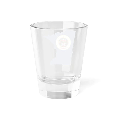 Flag-map of Minnesota alternative version (United States) Shot Glass 1.5oz - Go Mug Yourself