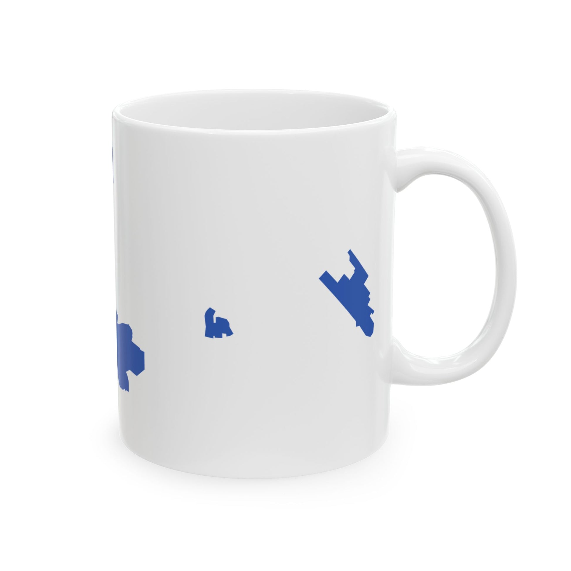 Flag-map of Minsk (Belarus) White Coffee Mug-Go Mug Yourself