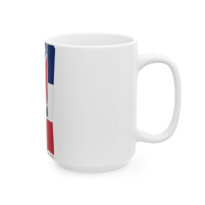 Flag map of Mississippi 1894-2020 (United States) White Coffee Mug-Go Mug Yourself