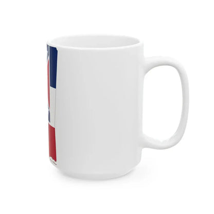 Flag map of Mississippi 1894-2020 (United States) White Coffee Mug - Go Mug Yourself