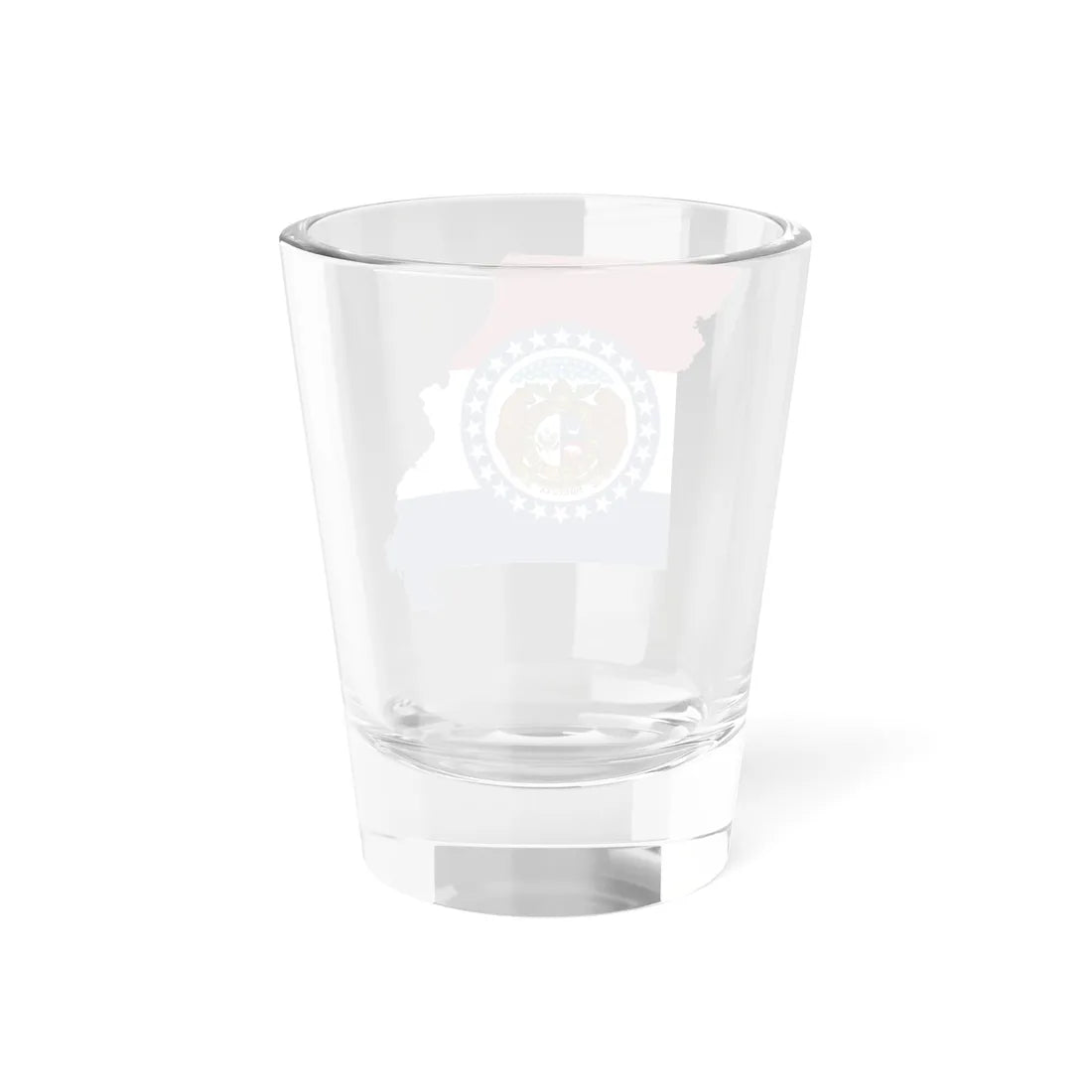 Flag-map of Missouri (United States) Shot Glass 1.5oz - Go Mug Yourself