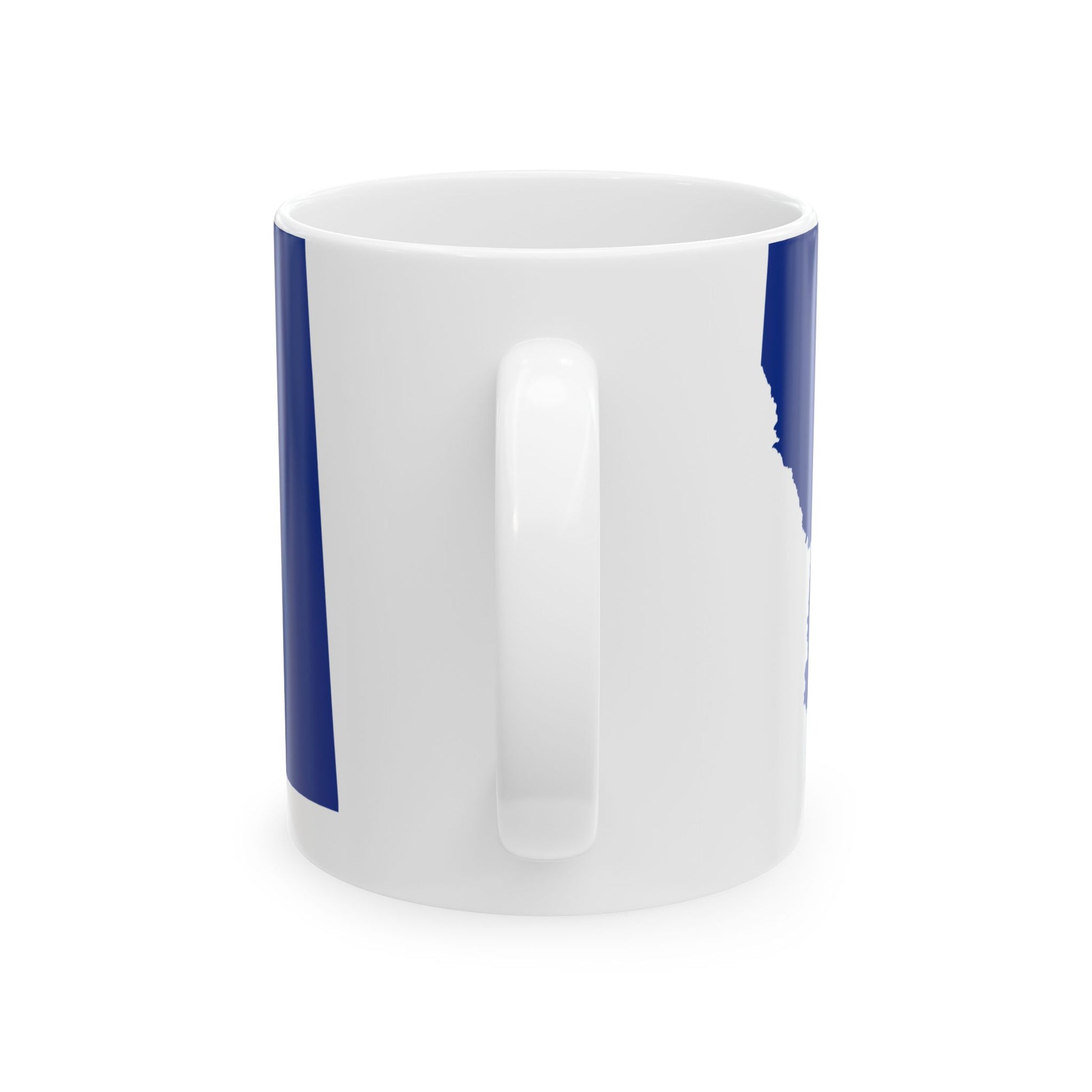 Flag-map of Montana (United States) White Coffee Mug-Go Mug Yourself