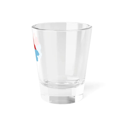 Flag-map of Montenegro 1993-2004 (Montenegro) Shot Glass 1.5oz - Go Mug Yourself