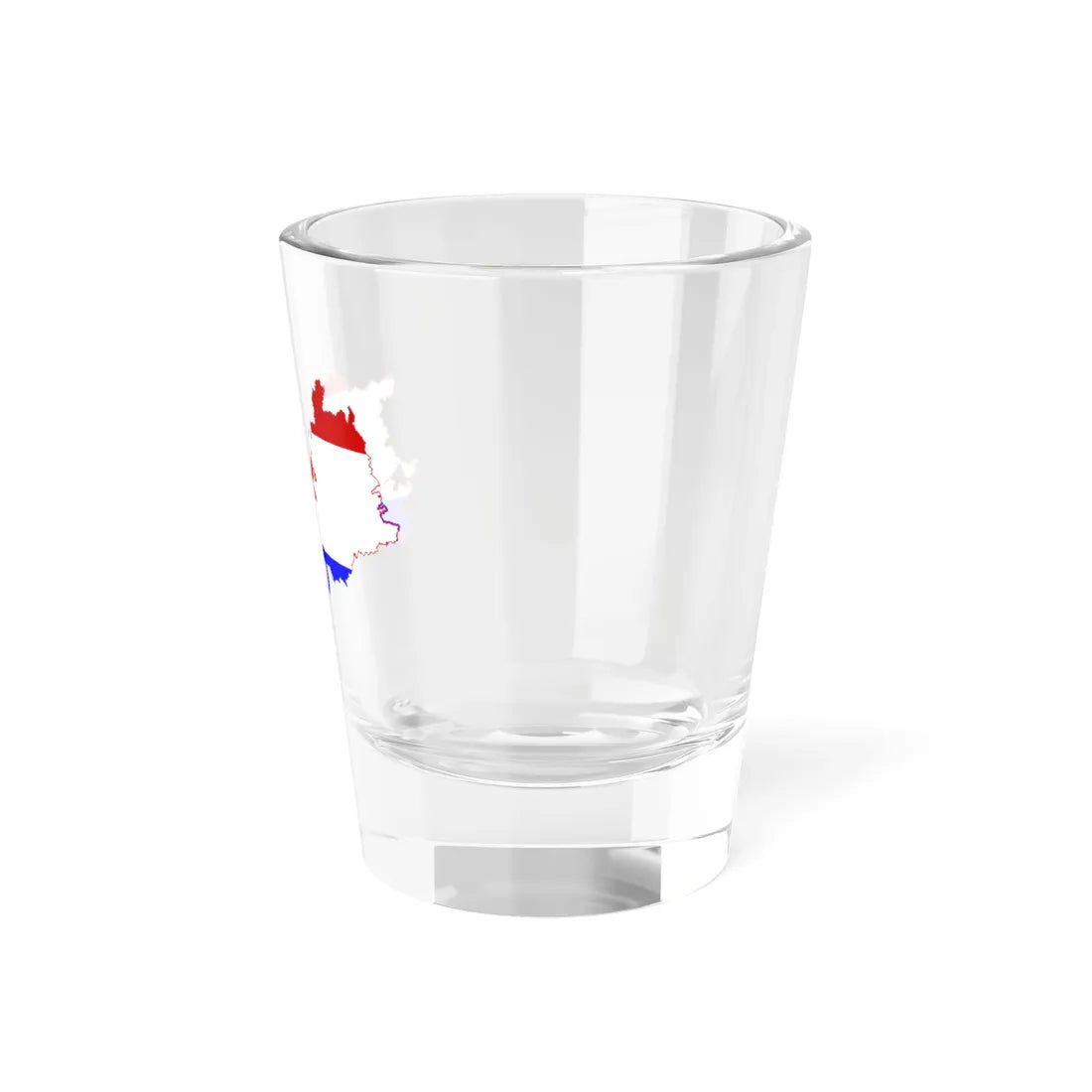 Flag-map of Mordovia (Russia) Shot Glass 1.5oz - Go Mug Yourself