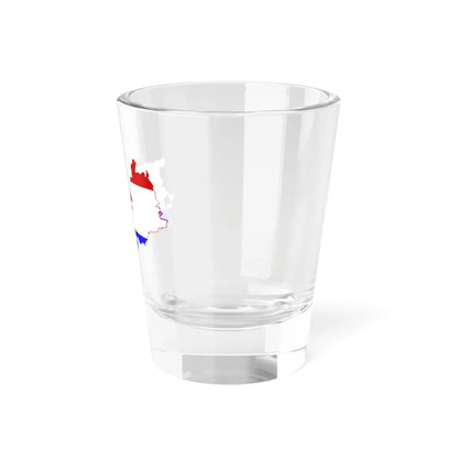 Flag-map of Mordovia (Russia) Shot Glass 1.5oz - Go Mug Yourself
