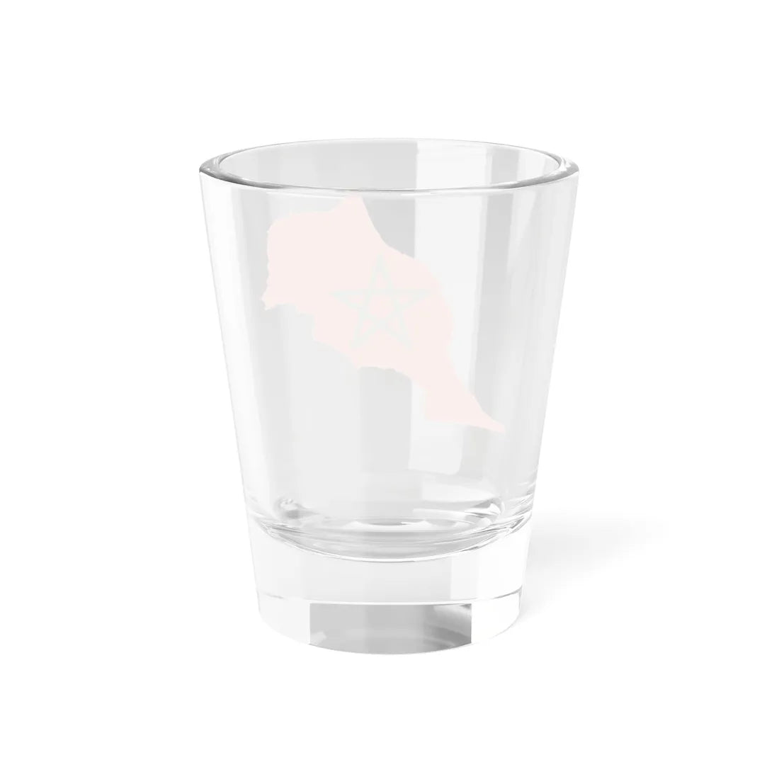 Flag-map of Morocco (Morocco) Shot Glass 1.5oz - Go Mug Yourself