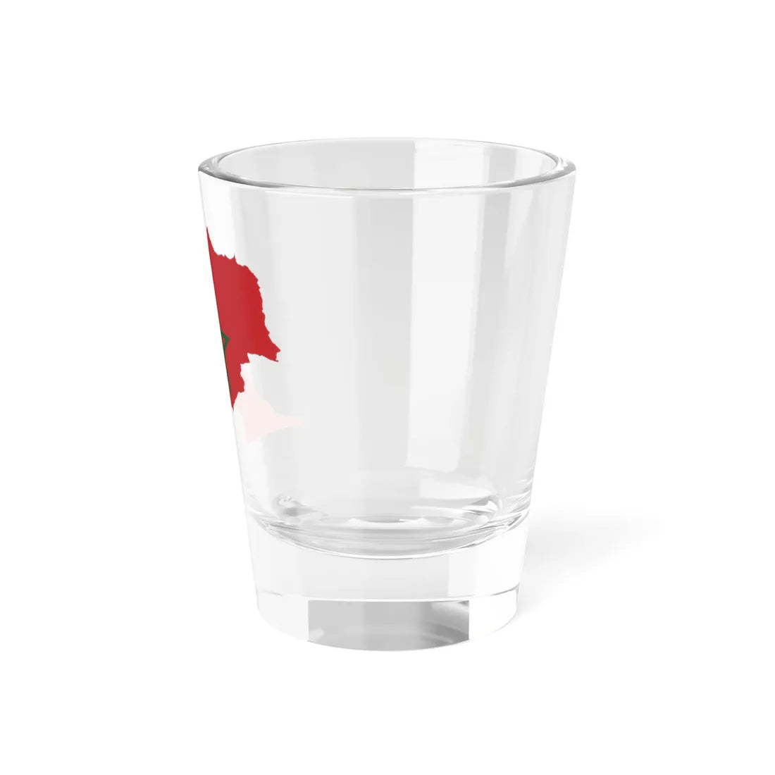 Flag-map of Morocco (Morocco) Shot Glass 1.5oz - Go Mug Yourself