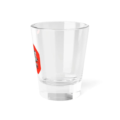 Flag-map of Moscow 1994-1995 (Russia) Shot Glass 1.5oz - Go Mug Yourself